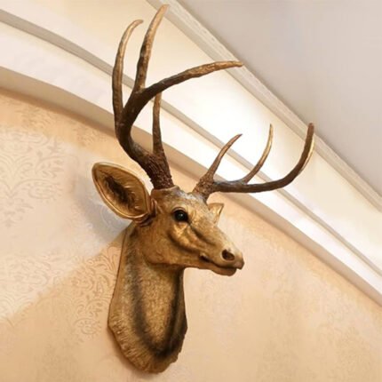 Deer Wall Hanging Face