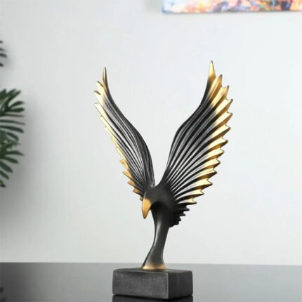 Eagle Bird Wing Show Piece For Home Dec