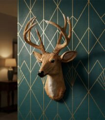 Deer Wall Hanging Face