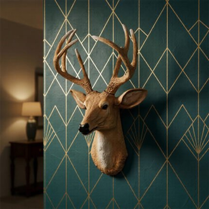 Deer Wall Hanging Face