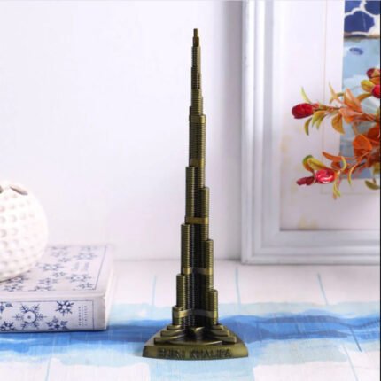 1 Piece Metal Burj Khalifa Model For Home Dec