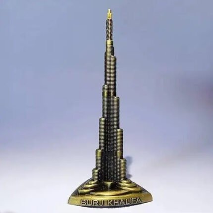 1 Piece Metal Burj Khalifa Model For Home Dec