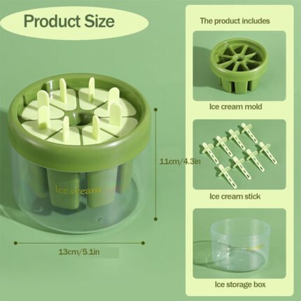 Round Style Ice Cream Mold