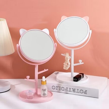 Cosmetic Mirror With Stand