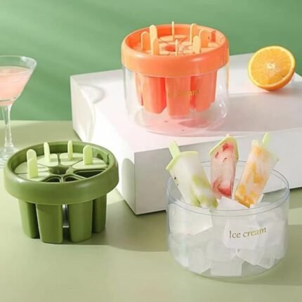 8-in-1 DIY Popsicle Maker – Ice Cream Mold | Abdullah Mall